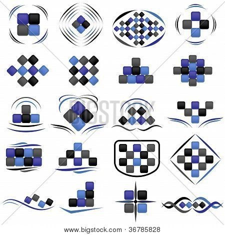 Conjunto de logotipos