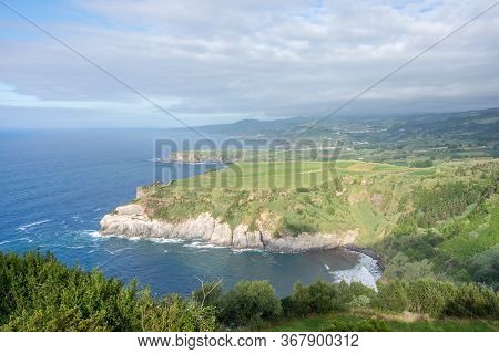 Walk On The Azores Archipelago. Discovery Of The Island Of Sao Miguel, Azores.
