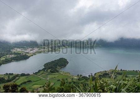 Walk On The Azores Archipelago. Discovery Of The Island Of Sao Miguel, Azores.sete Citades