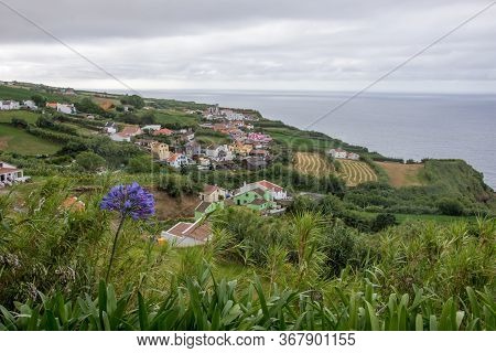 Walk On The Azores Archipelago. Discovery Of The Island Of Sao Miguel, Azores.sete Citades