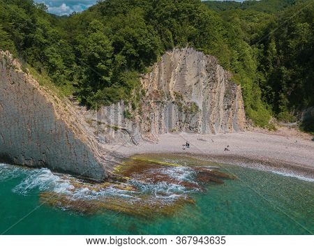 Skala Kiseleva Is A Natural Monument On The Territory Of The Tuapse District Of The Krasnodar Territ