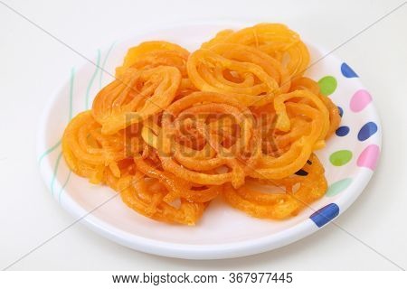 Indian Sweet Or Dessert Jalebi