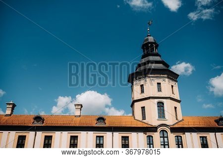 Medieval Castle In Nesvizh, Minsk Region, Belarus.nesvizh Castle