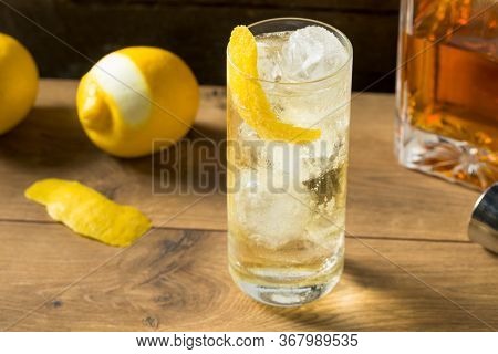 Alcoholic Whiskey And Soda Highball
