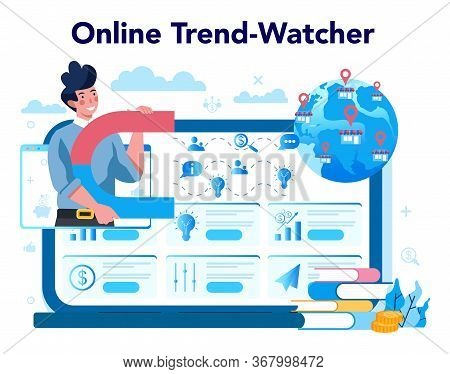 Trendwatcher Online Service Or Platform. Webinar, Consultation