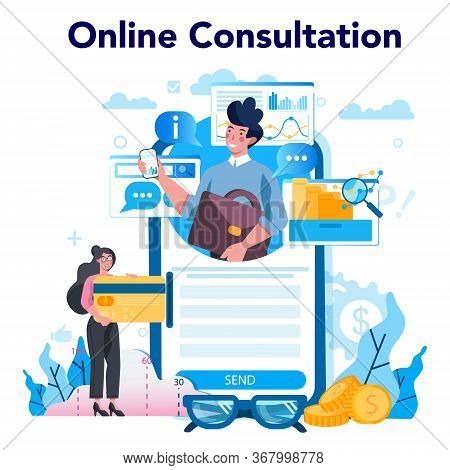 Financial Analyst Or Consultant Online Service Or Platform. Business