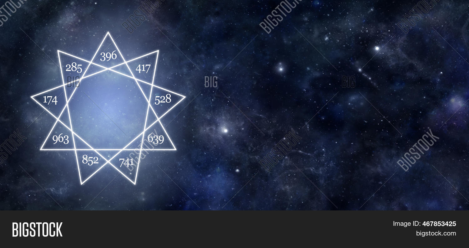 Solfeggio Nine Pointed Image & Photo (Free Trial) | Bigstock