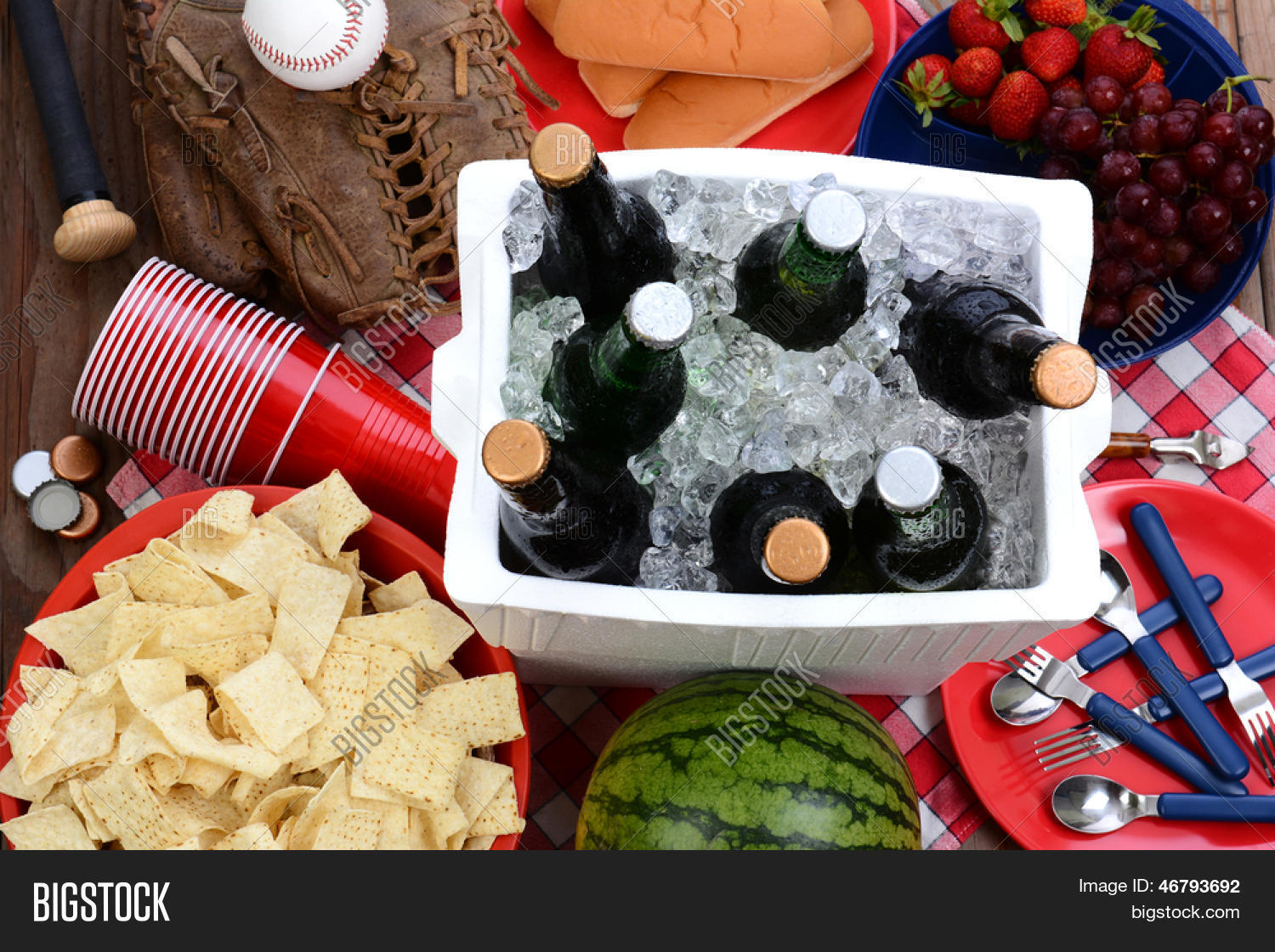 Overhead View Picnic Image & Photo (Free Trial) Bigstock