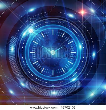 shining clock interface