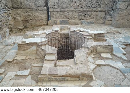 Church Of Laodicea On The Lycus Ancient City In Denizli City, Turkiye