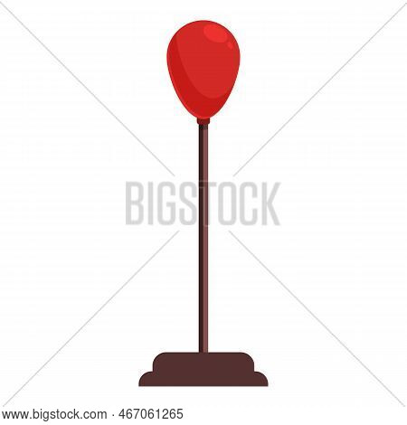 Boxer Equipment Icon Cartoon Vector. Sport Fighter. Ring Victory