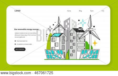 Use Renewable Energy Sources For Energy Efficiency In The City.