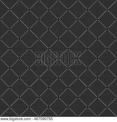 Vector Seamless Pattern, Geometric Abstract Background Of Simple Shapes