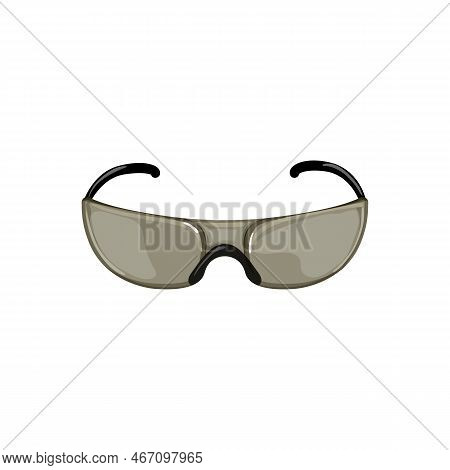 Equipment Safety Glasses Cartoon. Equipment Safety Glasses Sign. Isolated Symbol Vector Illustration