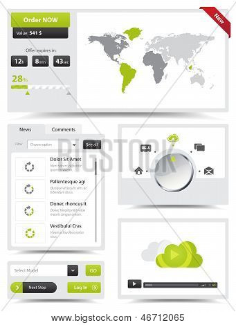 Web designelement