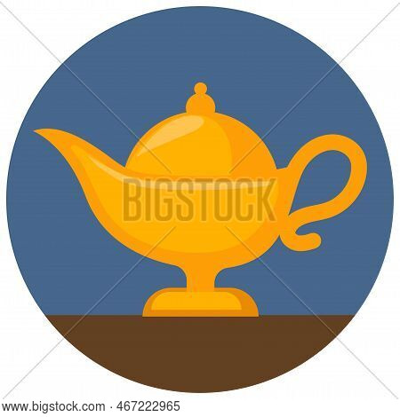 Ramadan Vector Illustration Circle For Magic Aladin.