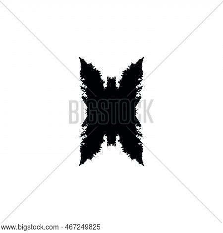 Rorschach Test Icon. Simple Style Rorschach Test Background Symbol. Brand Logo Design Element. Rorsc