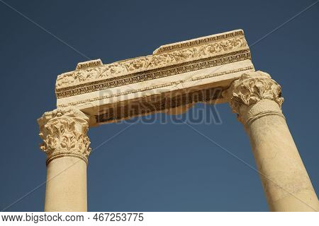 Laodicea On The Lycus Ancient City In Denizli City, Turkiye