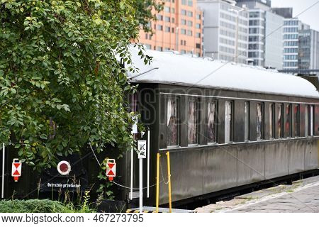 Warsaw, Poland - Jul 11: Stacja Station Railway Museum In Warsaw, Poland, As Seen On July 11, 2022. 