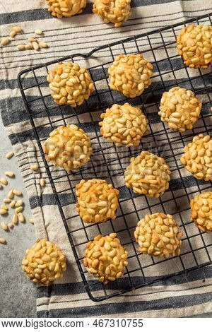 Homemade Italian Pignoli Christmas Cookies