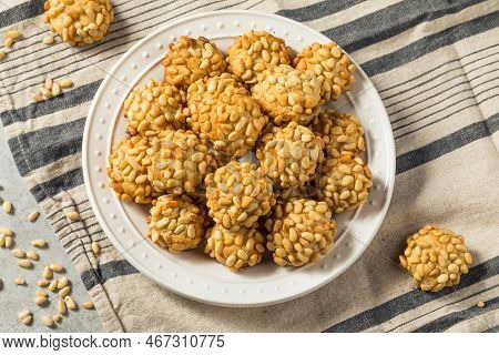 Homemade Italian Pignoli Christmas Cookies