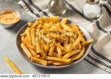 Homemade Spicy Cajun French Fries
