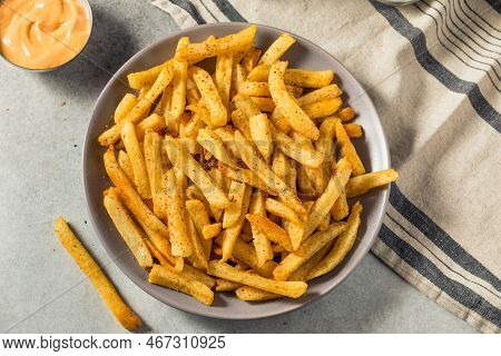 Homemade Spicy Cajun French Fries