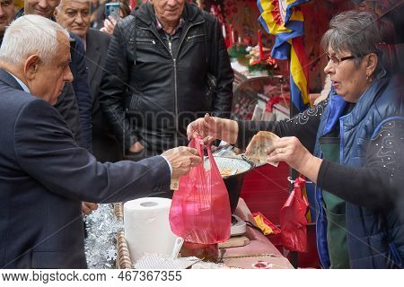 Bucharest, Romania - December 16, 2022: Romanian Minister Of Agriculture And Rural Development Petre