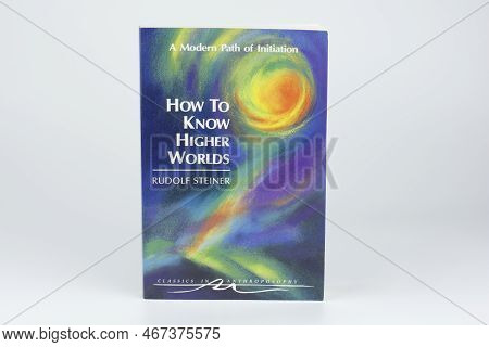 Nova Bana, Slovakia - December, 15, 2022 : Book Cover Of 