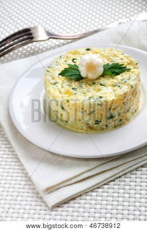 Ensalada con carne de Krill