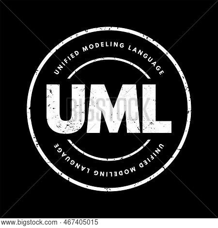 Uml Unified Modeling Language - General-purpose, Developmental, Modeling Language In The Field Of So