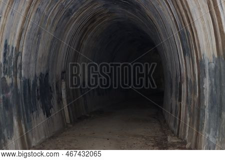 A View Into A Dissused Train Tunnel