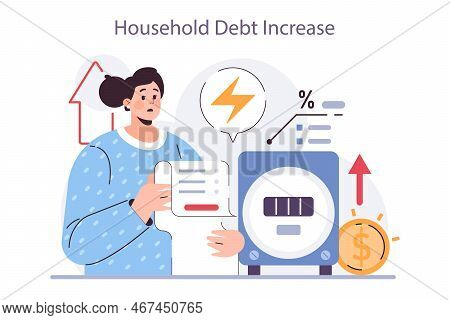 Recession Effect. Household Debt Increase Is A Significant, Widespread