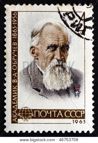 Posta pulu Rusya 1963 Vladimir Afanasyevich Obrutchev, jeolog