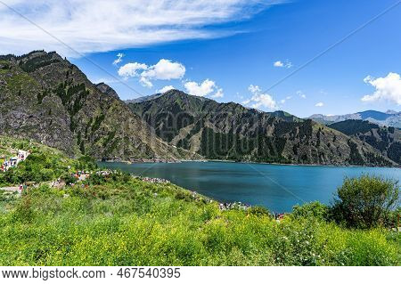 Landscape Of Tianshan Tianchi Scenic Area, Xinjiang, China