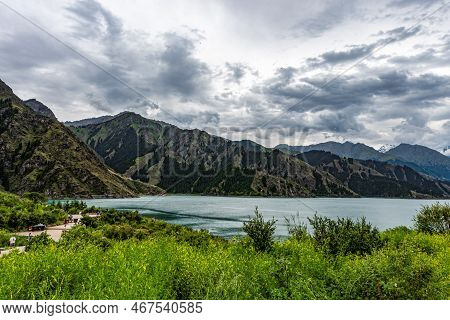 Landscape Of Tianshan Tianchi Scenic Area, Xinjiang, China