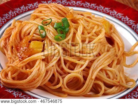 Spaghetti All'assassina - Barese Spaghetti Dish, Made Of Tomato Sauce