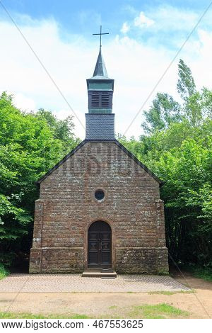 Chapel Bueschkapelle In Forest Of Gerolstein, Germany
