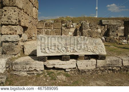 Laodicea On The Lycus Ancient City In Denizli City, Turkiye