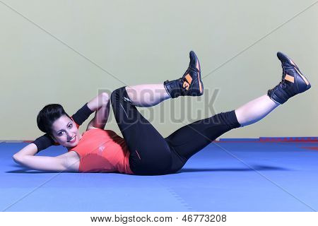 Tae-Bo-Frau