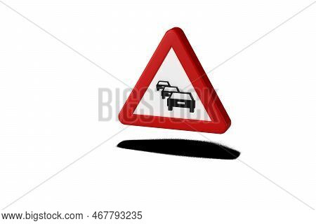 Traffic Signal. 3d Render. Traffic Congestion. Traffic Rules Manual.