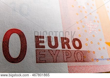 The Concept Of Budget And Money Is Central To The Image, As The Lack Of Any Visible Value On The Not