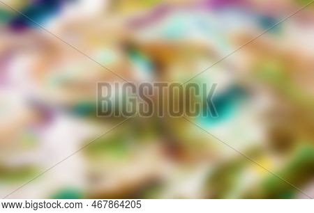 Abstract Color Illustration With A Blurry Gradient. Design For Backgrounds, Wallpapers, Banner Cover