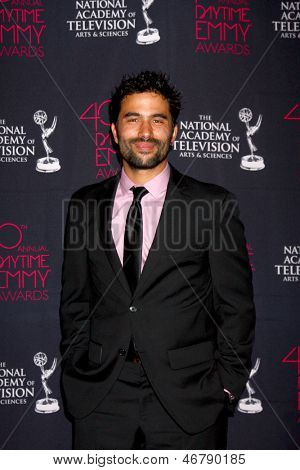 LOS ANGELES - JUN 14: Ignacio Serricchio osallistuu 2013 päivällä luova Emmy Bonaventur