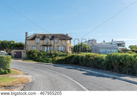 Arniston, South Africa - Sep 22, 2022: A Street Scene, With Luxury Houses, In Arniston In The Wester
