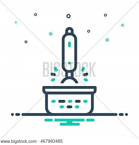 Mix Icon For Blend Mix Cooking Bowl Mixer Prepare Blender Whisk