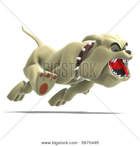 Farlige og sjove Toon hund