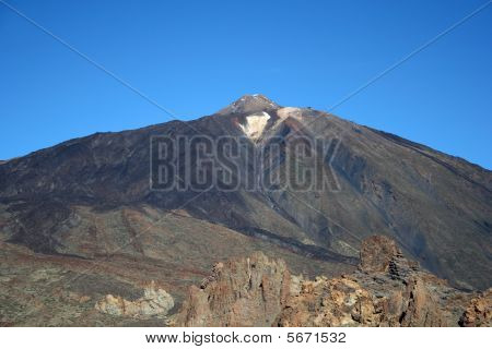 Pico teide, na ilha de Tenerife, na Espanha