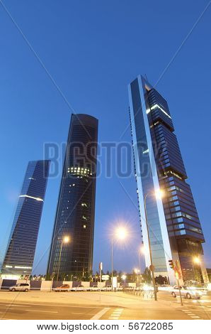 skyskrapor i Madrid