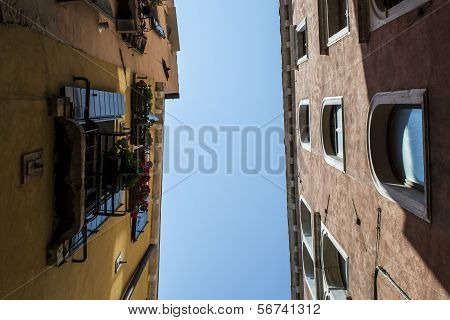 Beautiful Narrow italian street